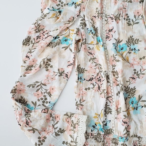 AMERICAN RAG Lace Trimmed Top - Picture 6 of 11